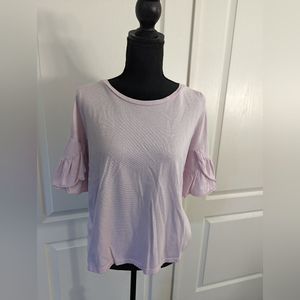 Cute pink DownEast top